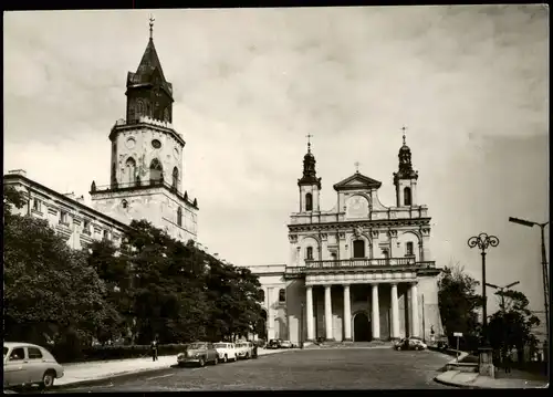 Postcard Lublin Lublin Kathedrale 1968