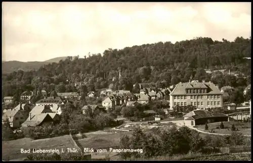 Ansichtskarte Bad Liebenstein Blick vom Panoramaweg 1971/1970
