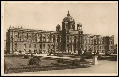 Wien Vienna Kunsthistorisches Hofmuseum 1916/1914   als Feldpost  (nach Boskov)