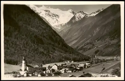Ansichtskarte Neustift im Stubaital Panorama-Ansicht 1940