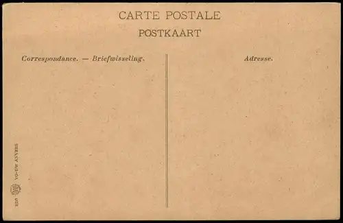 Postkaart Antwerpen Anvers PORTAIL DE LA CATHÉDRALE 1907