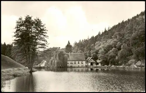 Ansichtskarte Kahla (Thüringen) Trompetermühle im Leubengrund 1965