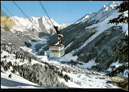 Sankt Anton im Montafon ST. ANTON am Arlberg Galzigbahn Bergbahn Österreich 1983