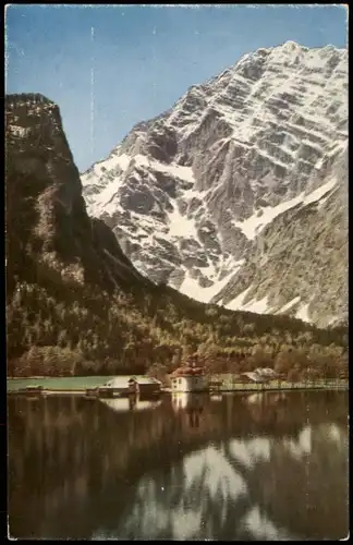 Ansichtskarte Schönau am Königssee Königssee, Watzmann, Bartholomä 1924