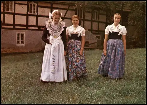 .Sachsen Sorbische Volkstracht (katholisch) Serbska narodna drasta  1976