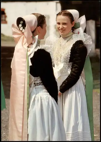 .Sachsen Sorbische katholische Brautjungfern Serbskej katolskej družce 1980