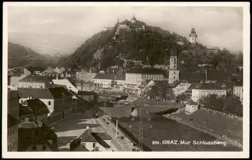 Ansichtskarte Garz Grazer Schloßberg, Bastei 1941