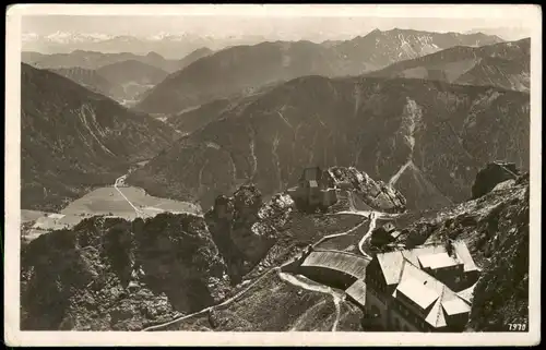 Bayrischzell Berghotel Wendelstein mit Blick gegen die hohen Tauern 1940