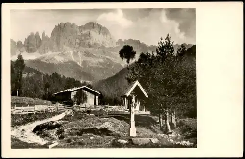 .Trentino-Südtirol Der Rosengarten von St. Cyprian Dolomiten 1940