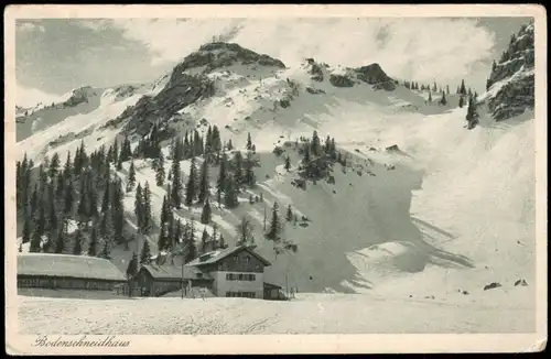 Ansichtskarte .Bayern Das Bodenschneidhaus (1356 m) Bayerische Alpen 1920