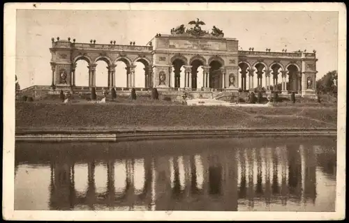 Ansichtskarte Hietzing-Wien Gloriette (Schloss -Castle- Schönbrunn) 1942