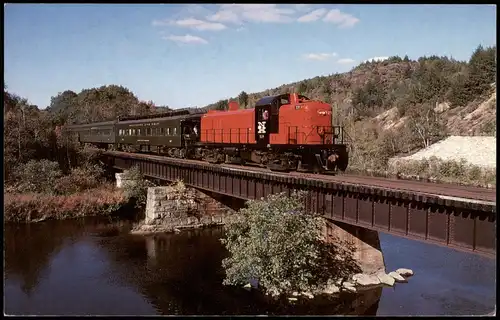 Ansichtskarte  New Haven Railroad 529, Eisenbahn Zug Motivkarte 1996