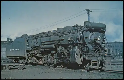 NEW YORK CENTRAL 2761 Locomotive Dampflokomotive US Railways 1960