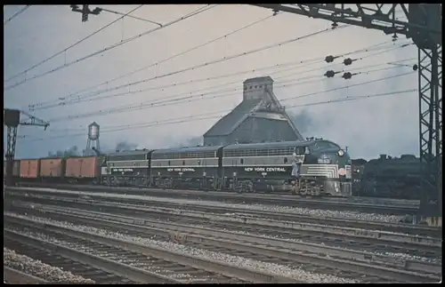 Ansichtskarte  NEW YORK CENTRAL 1652 Eisenbahn Zug USA Railway 1960