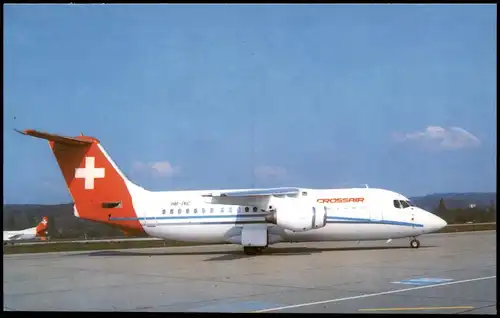 Ansichtskarte  CROSSAIR BAC 146-200 Flugzeuge - Airplane 2002