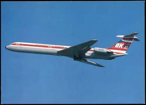 CSA CZECHOSLOVAK AIRLINES → Ilyushin Il - 62 Flugzeuge - Airplane 1994