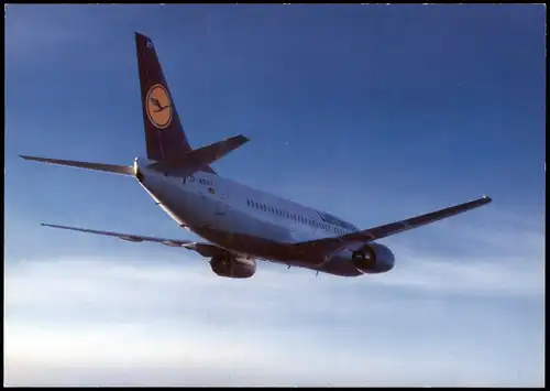Ansichtskarte  Lufthansa Boeing 737-300 Flugzeuge - Airplane 1993