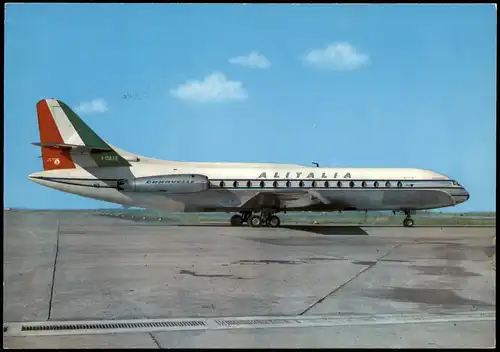 Flugzeuge Airplane ALITALIA Erstflug AZ 425 1969 Sonderstempel Neapel München