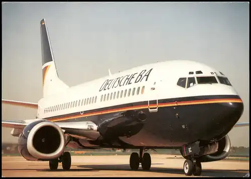 Ansichtskarte  Boeing 737-300 Flugzeuge - Airplane Deutsche BA 1993