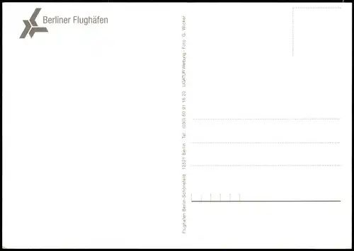 Ansichtskarte Schönefeld-Berlin Flughafen Tag der offenen Tür 2001