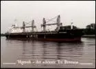 Vegesack-Bremen Hafen, Frachtschiff Cielo Di Tampa Schiffsfoto-AK 2000