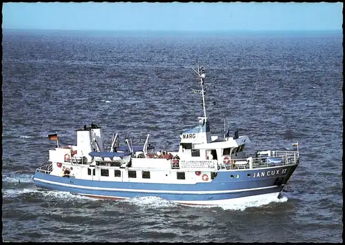 MS Jan Cux II Schiffsfoto-AK Schiff für Angel-/Vergnügungsfahrten 1993