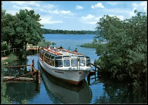 Eutin Holsteinische Schweiz 5-Seen-Fahrt Schiff MS GRÜNAU Malente 1990