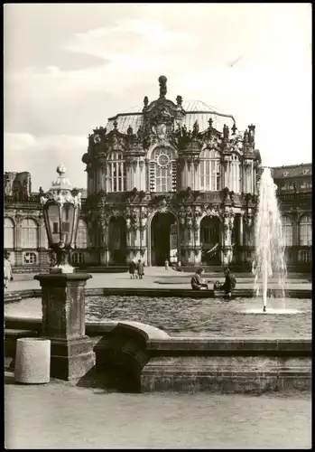 Innere Altstadt-Dresden Dresdner Zwinger: Glockenspielpavillon 1979