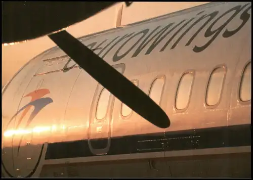 Ansichtskarte  ATR 42 eurowings Flugzeug Airplane Avion 2002