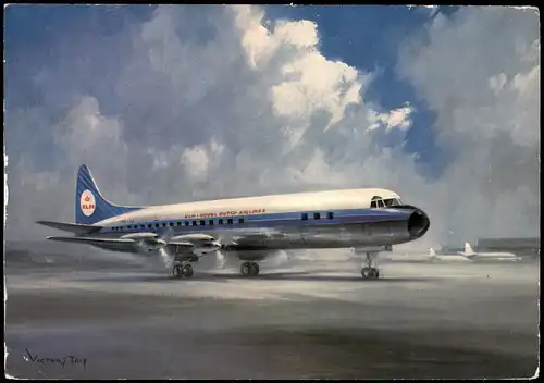 Ansichtskarte  KLM's LOCKHEED PROP-JET ELECTRA Flugzeug Airplane Avion 1978