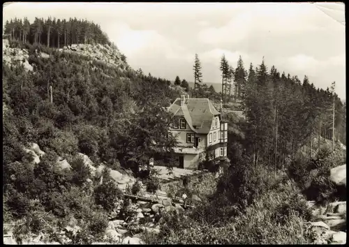 Wernigerode Betriebsferienheim Steinerne Renne bei Wernigerode 1975