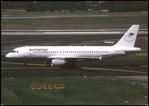 eurowings AIRBUS INDUSTRIE A320-211 Flugzeug Airplane Avion 2004
