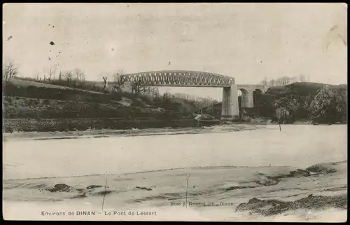 CPA Dinan Le Pont de Lessart 1904
