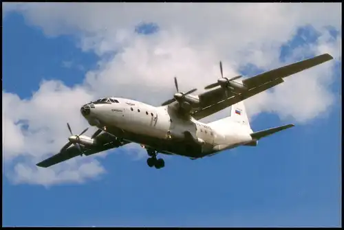 An-12, "AEROFLOT", RA-12972, SVO. 06.01. Flugzeug Airplane Avion 2002