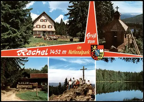 Ansichtskarte Spiegelau WALDSCHMIDTHAUS Rachel 1452 m Nationalpark 1978