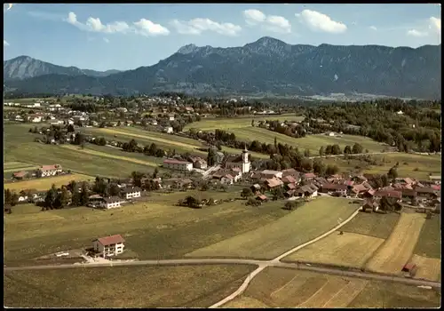 Ansichtskarte Seehausen am Staffelsee Blick über die Stadt 1970