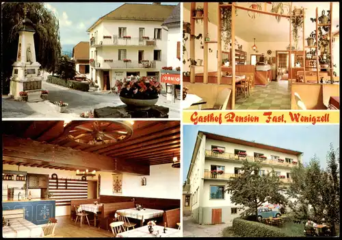 Ansichtskarte Wenigzell (Steiermark) Gasthof Pension Fast MB 1972