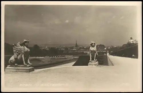 Ansichtskarte Wien Stadt Panorama Echtfoto-AK 1930