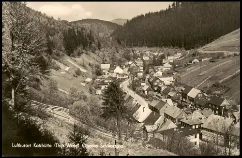 Ansichtskarte Katzhütte (Schwarzatal) Luftkurort Oberes Schwarzatal 1965