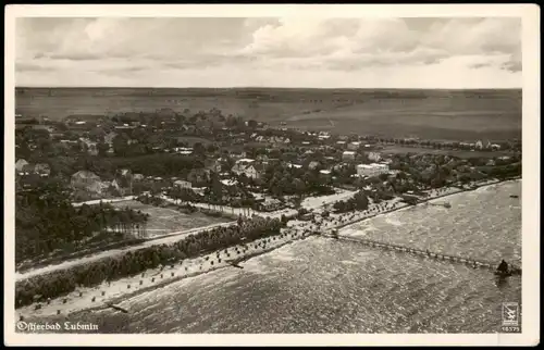 Ansichtskarte Lubmin Luftbild aos 150 m Höhe - Ostsee 1932
