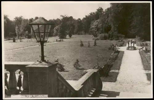 Ansichtskarte Stülpe-Nuthe-Urstromtal Gutshaus - Treppe 1956