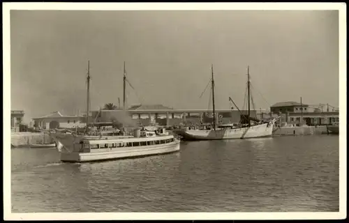 Ansichtskarte  Schiffe/Schifffahrt - Segelschiffe/Segelboote 1952