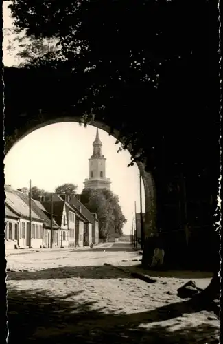 Foto Templin Straßenpartie 1956 Privatfoto