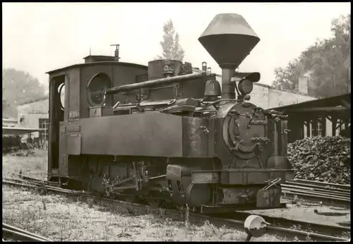 Ansichtskarte  Verkehr Eisenbahn/Zug Dampflokomotive der Baureihe 99 1970
