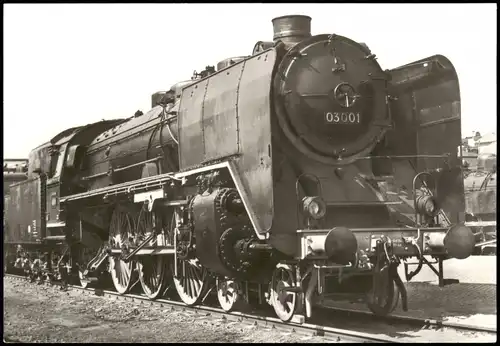 Verkehr Eisenbahn/Zug: Dampflokomotive der Baureihe 03 Dt. Reichsbahn 1971