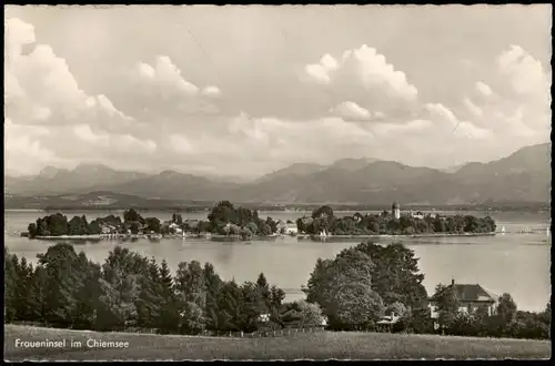 Ansichtskarte Chiemsee Fraueninsel - Chiemsee 1956