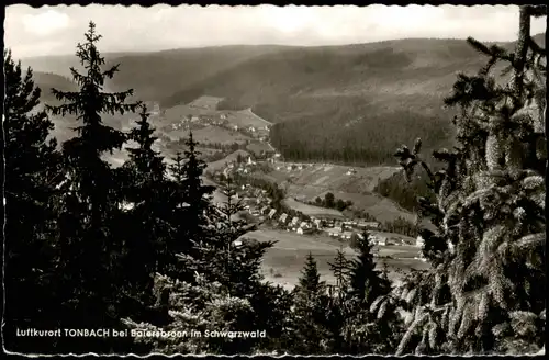 Ansichtskarte Tonbach-Baiersbronn Blick auf die Stadt 1962