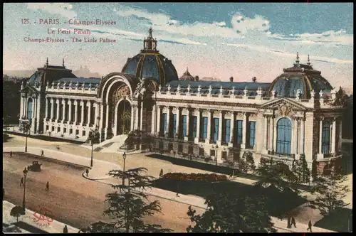 CPA Paris Champs-Elysées Le Petit Palais 1910