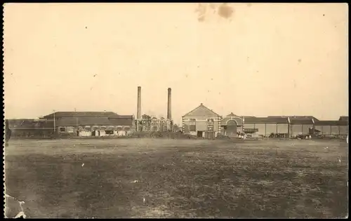 CPA .Frankreich Frankreich France - Fabrik 1916 gel. Feldpoststempel