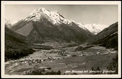 Ansichtskarte Fulpmes Habicht u.Gletscher. 1931